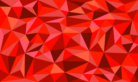 Red Ruby low poly art vector graphic background design illustration.のイラスト素材