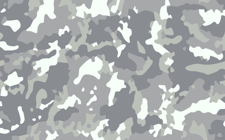 Snow Camouflage Texture Vector Graphic Background Designのイラスト素材