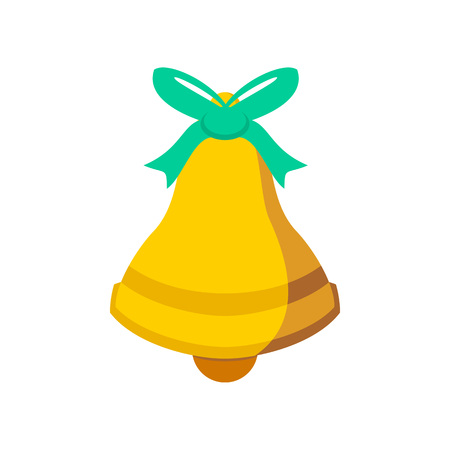Bell Cyan Ribbon Vector Graphic Illustration Sign Symbol Designのイラスト素材
