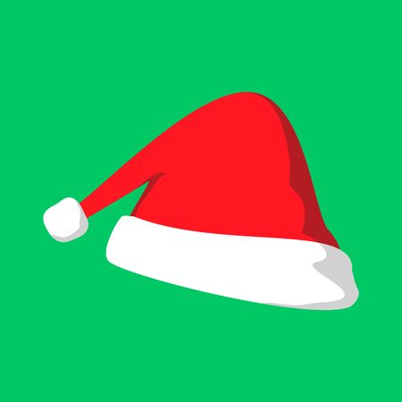 Christmas Elf Hat Vector Graphic Illustration Sign Symbol Designのイラスト素材
