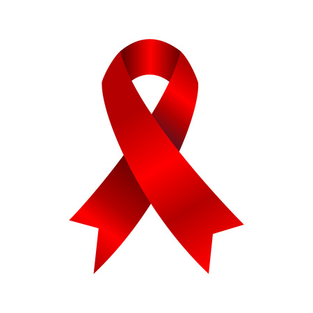 World AIDS Day Classic Ribbon Symbol Vector Graphic Logo Designのイラスト素材