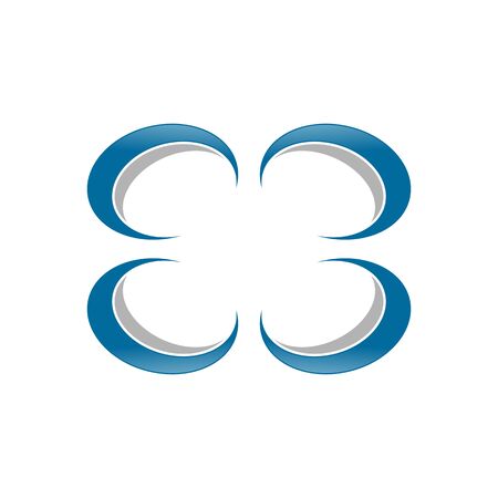 Abstract logo Spinning Propeller Symbol Design vector illustrationのイラスト素材