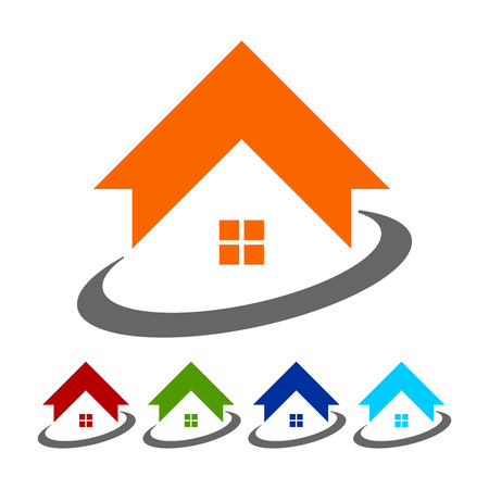 Global Housing Logo Icon Symbol Template Vector Graphic Designのイラスト素材