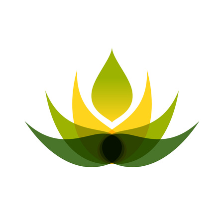 Abstract Flower Vector Symbol Graphic Logo Designのイラスト素材
