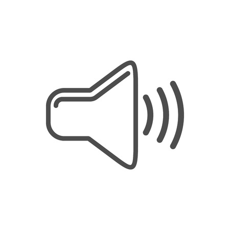 Audio Level Simple Iconのイラスト素材