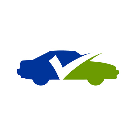 Car Check Insurance Vector Symbol Graphic Logo Designのイラスト素材