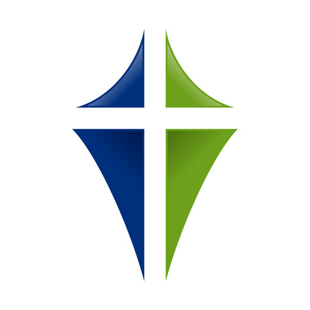 Sword Christian Cross Vector Symbol Graphic Logo Designのイラスト素材