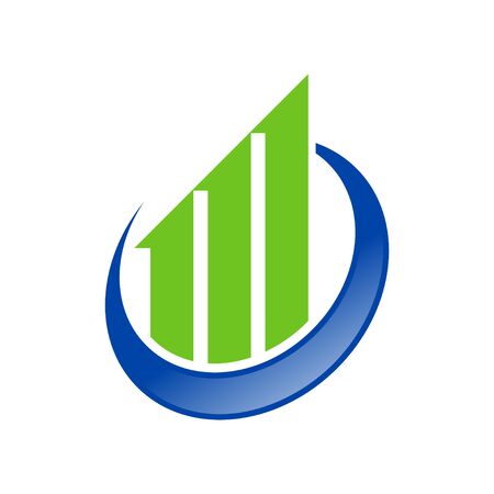 Global Economic Growth Symbol Designのイラスト素材