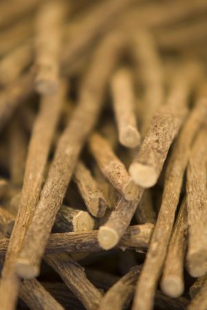 oriental spices for sale - on a french market in the provenceの写真素材