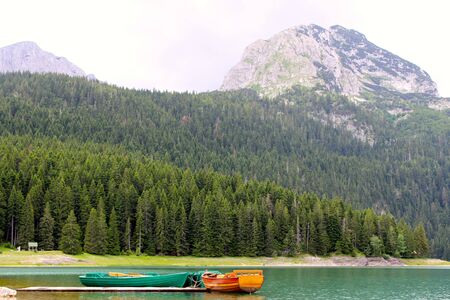 Black Lakeの写真素材
