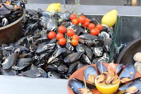 Musselsの写真素材