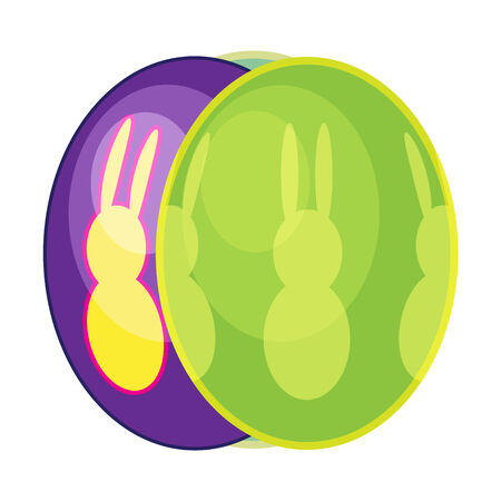 Symbols of fertility of nature in the spring のイラスト素材