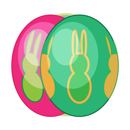 Symbols of fertility of nature in the spring のイラスト素材