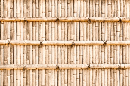 Bamboo fence textureの写真素材