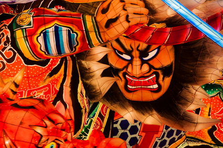 Nebuta Festival floats, Aomori, Japanの写真素材