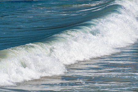 ocean waves, photo as a background, digital image