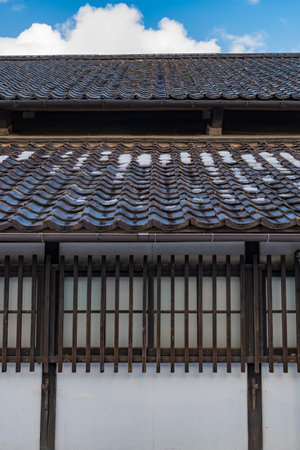 Sakata Sankyo Warehouse, Yamagata, Japanの写真素材