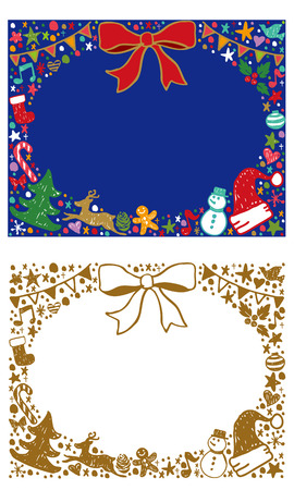 Christmas cardのイラスト素材