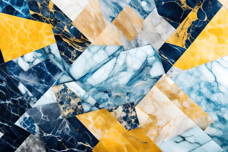 Marble texture background pattern, colorful marble with natural pattern, AI Generatedの素材