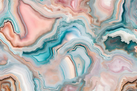 Macro texture of pastel colored agate stoneの素材
