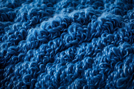 Blue wet wool textureの素材