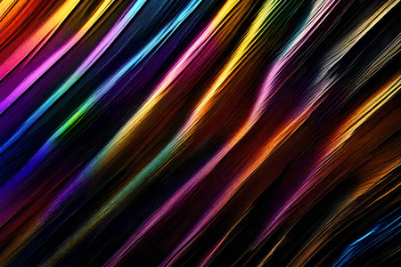 Colorful brushed metal backgroundの素材