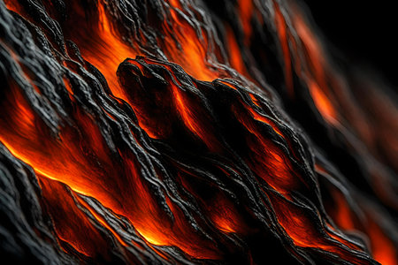 Glowing ember backgroundの素材
