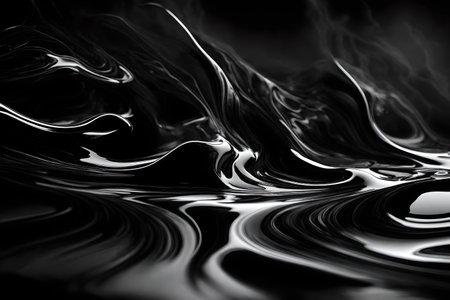 black liquid backgroundの素材