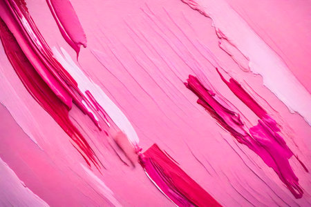 pink paint stroke textureの素材