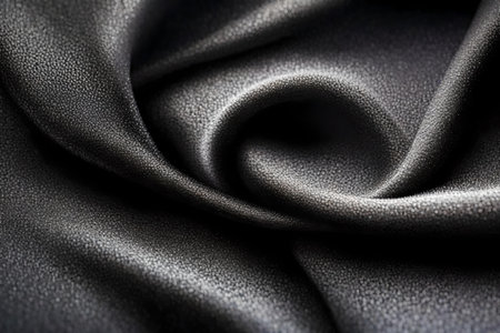 Silver velvet fabric backgroundの素材