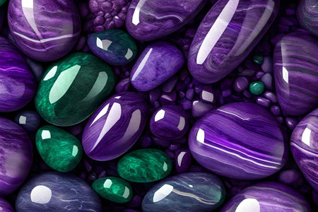 purple and emerald stone backgroundの素材