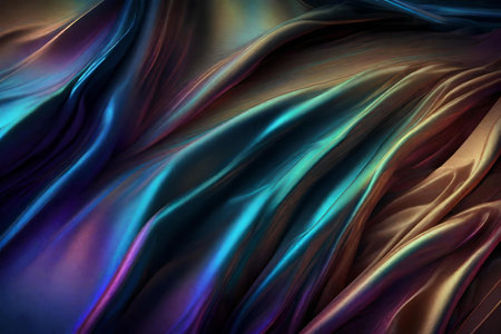 Iridescent fabric textureの素材