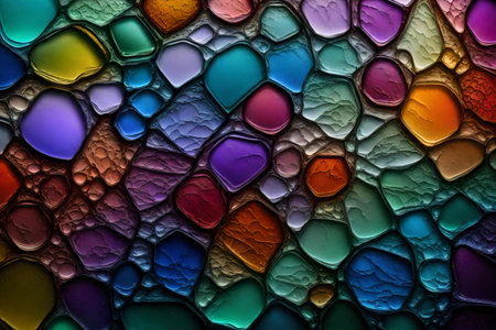 colorful frosted glass macro textureの素材