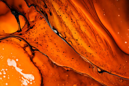 orange ink textureの素材