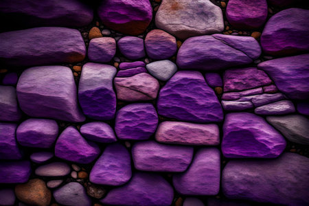 purple rock wallの素材