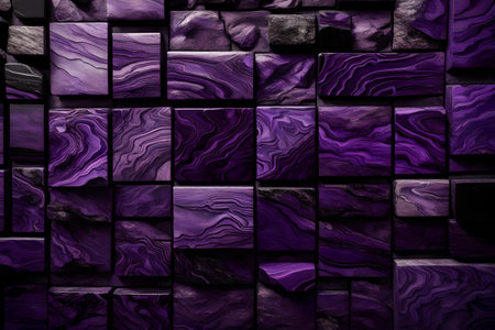 purple obsidian wallの素材