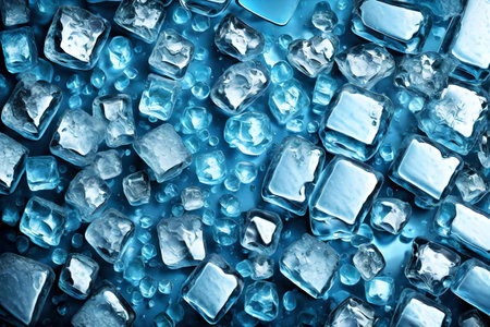 luxury ice backgroundの素材