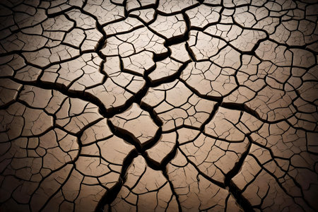 cracked mud product backgroundの素材