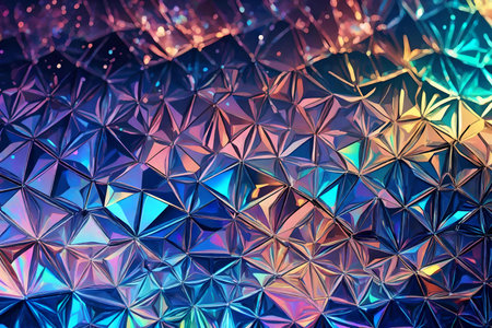 holographic colors diamond product backgroundの素材