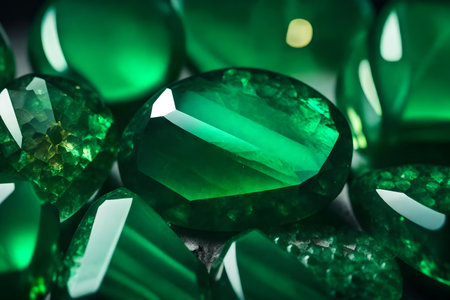 hyperrealistic emerald stone textureの素材