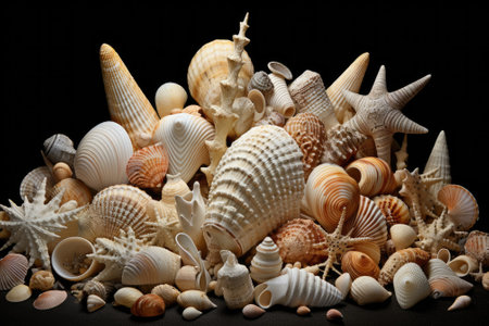 Sands of the Sea: A Collection of Exquisite Seashellsの素材