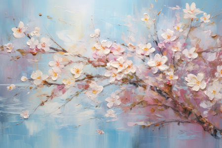 Blossoming Success: An Abstract Fusion of Elegance and Prosperityの素材
