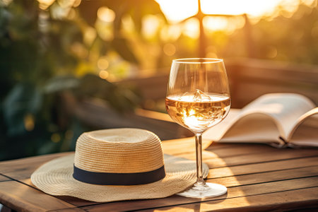 Sip & Soak: A Perfect Summer Escape with Sun, Wine, and Wordsの素材