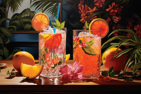 Soleil Sip: The Tropical Paradise Margaritaの素材