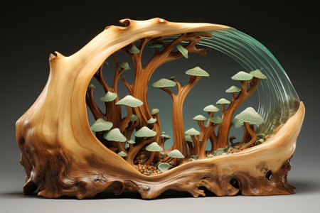 Whimsical Woodworks: Displaying the Beauty of Natureの素材