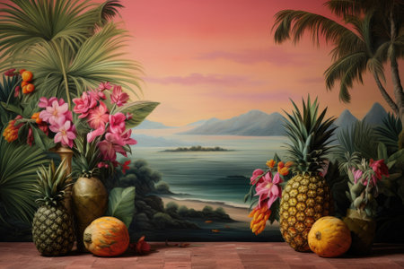 Pineapple Paradise: A Tropical Escapeの素材