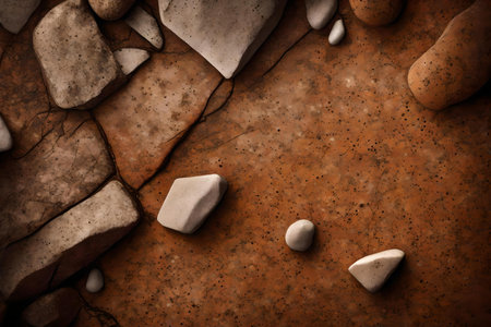 brown stone macro textureの素材