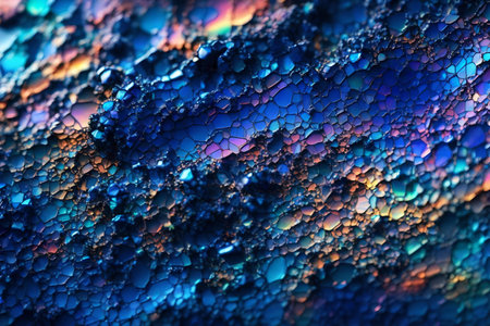 holographic colors azurite backgroundの素材