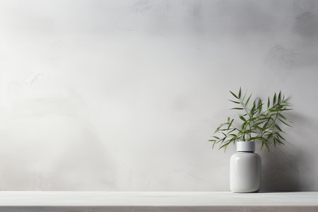 유토이미지 | This is a studio background featuring a cement wall with a