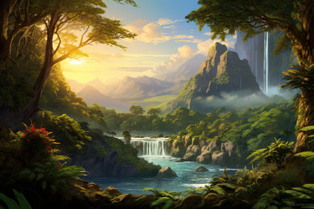 NaturaVibe: A Strikingly Serene Showcase of Nature's Finest Elementsの素材